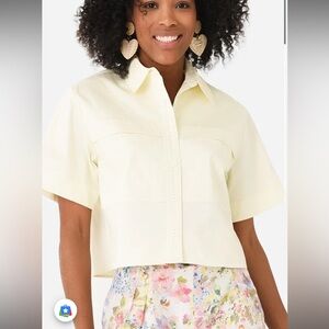 Hunter Bell NWT Women’s Hollis Top in Papyrus new